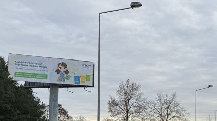 Kolejna kampania edukacyjna tym razem na naszych megaboardach w Szczecinie