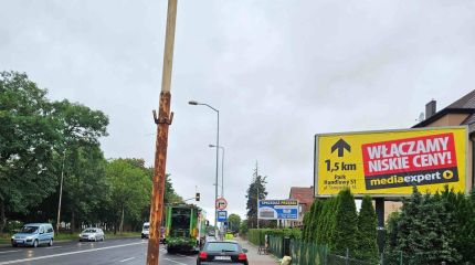 Wymiana reklamy kierunkowej w Stargardzie 
