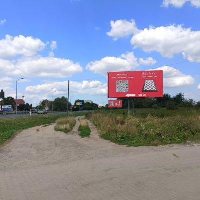 Decorados.pl na naszym nośniku 6 x 3m w Przecławiu